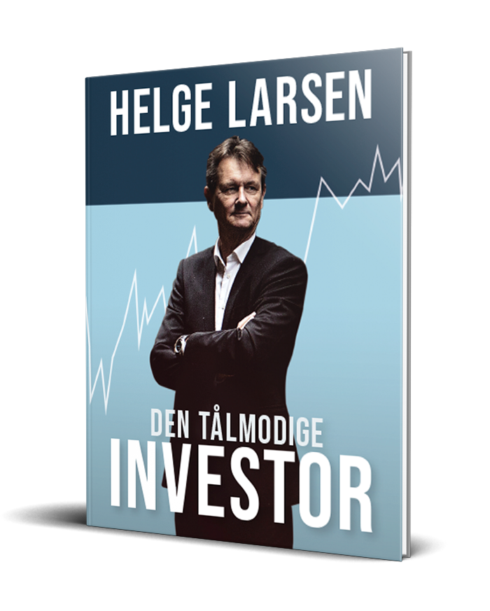Bogen Den Tålmodige Investor af Helge Larsen - bog om investering